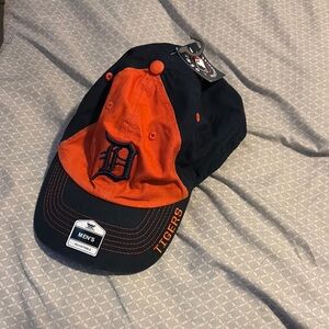 Detroit Tigers Orange and Black Cap